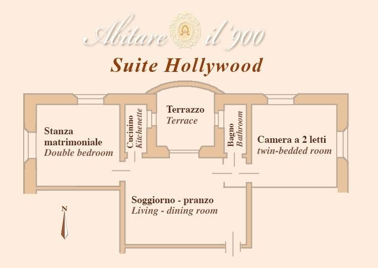 Abitare Il 900 Aparthotel Verona Rom bilde